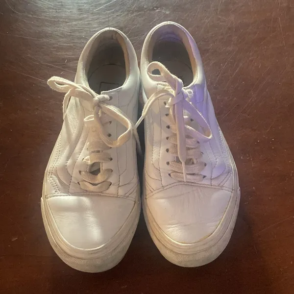 Vans White Sneakers - Image 2