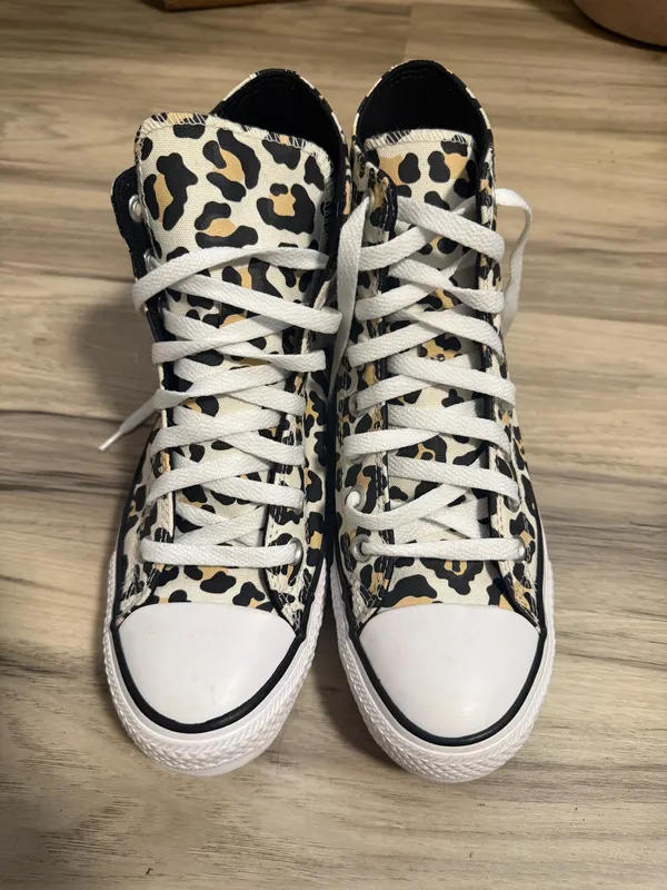Cheetah Print Converse - Image 2