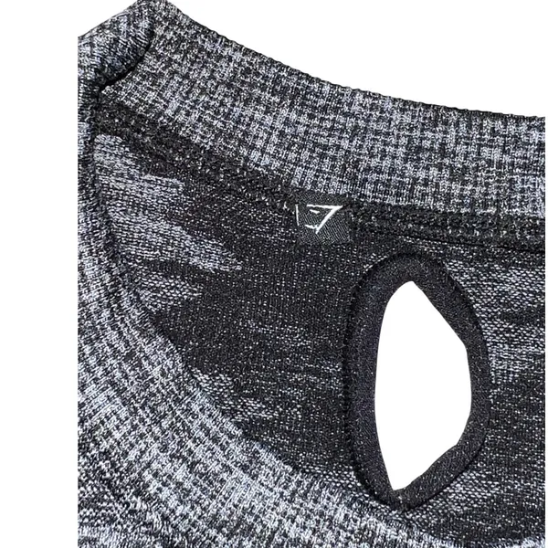 Gymshark Adapt Camo Seamless Crop Top‎ Long Sleeve Small Workout Gym - Image 5