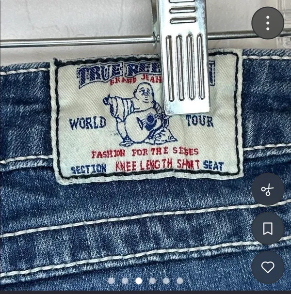 True Religion Bermuda size 28 - Image 3