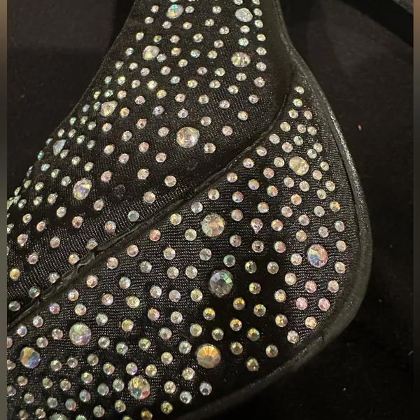 Delicacy Deluxy Platform Dance Club Stiletto Bling Jeweled Shoes 6.5 - Image 8