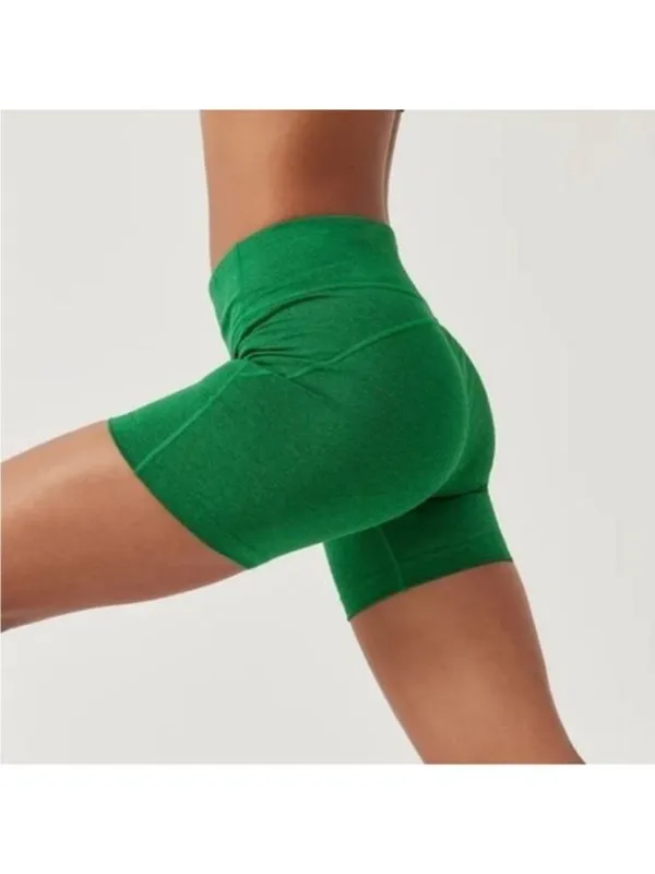 NWT Outdoor Voices Warmup 5" Biker Short XXS Spearmint Green Workout Mid Rise - Image 2