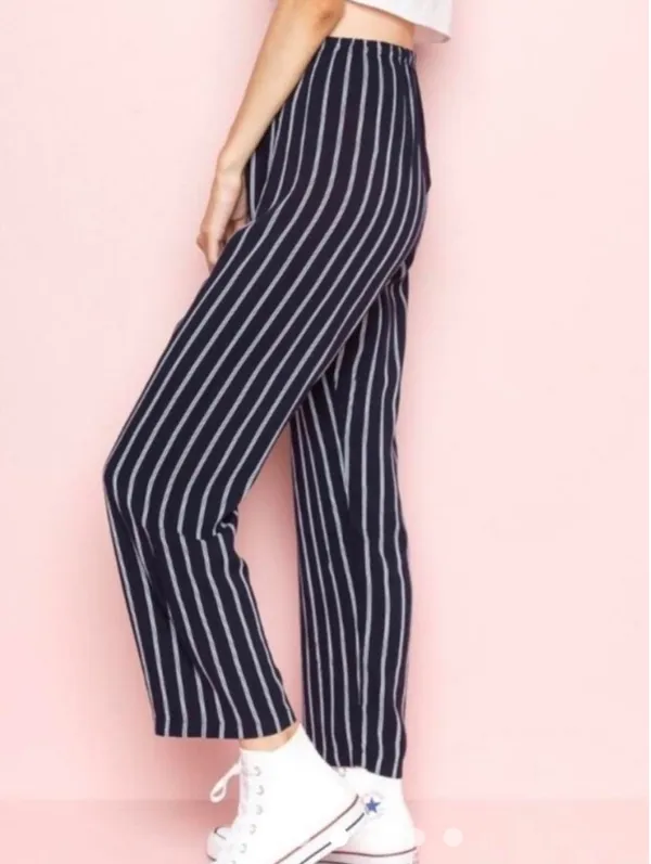 Brandy Melville Frankie Navy Pants - Image 2