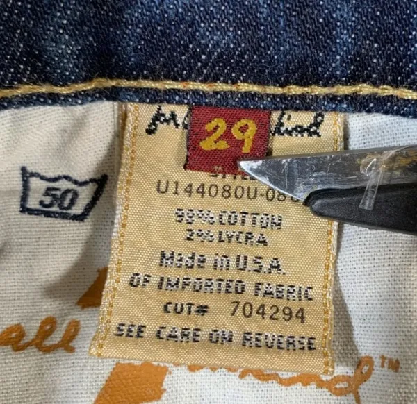 7 For All Mankind Jeans Women's 29 Boy Cut Wide Leg - Image 7