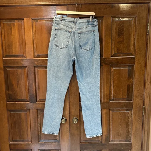 Abercrombie & Fitch The 90's Slim Straight Ultra High Rise Jeans Size‎ 31 12L - Image 3