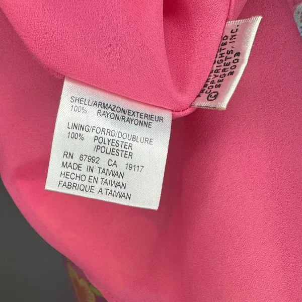 Vintage‎ Coquette Y2K Sigrid Olsen Sport Pink Floral Sleeveless Midi Dress Fairy - Image 11