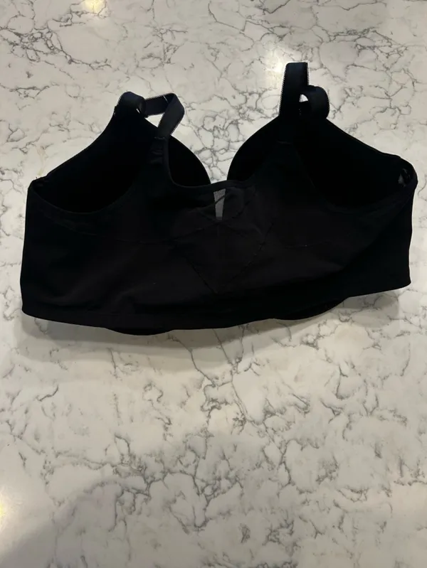 Torrid Black‎ Perfect Coverage Lightly Lined Ultimate Smoothing Bra Front Clasp - Image 2