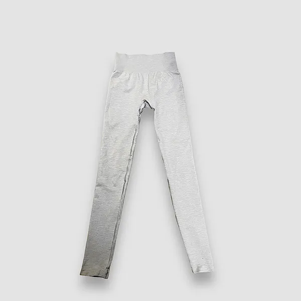 Gymshark Vital Seamless Leggings Light Blue Grey Marl Size XS / S - Image 3