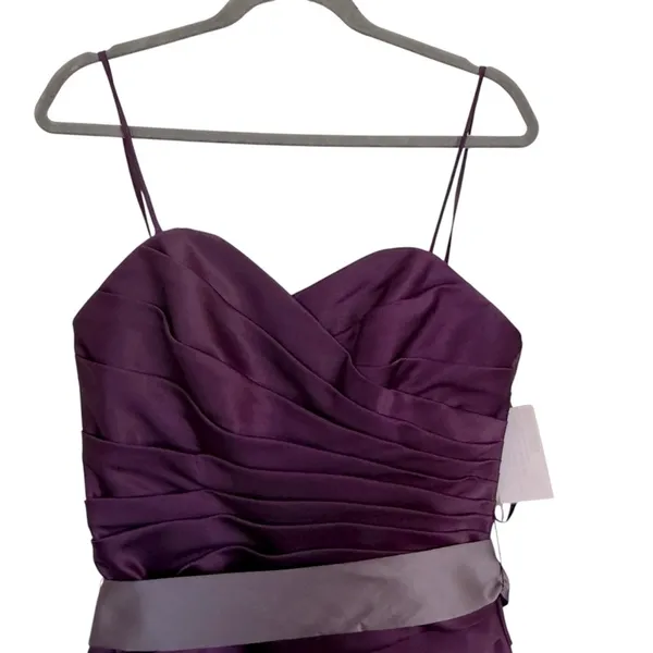 Sorella Vita NWT Cocktail Dress Style 2399 Women’s Size: 12 Color: Aubergine - Image 4
