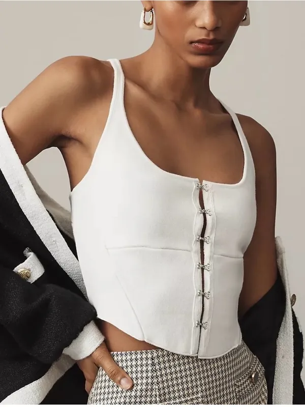 By Anthropologie Corset Tank - Image 3