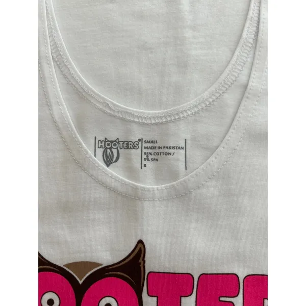 #2 New Hooters Girl Uniform Breast Cancer Pink Ribbon Tank Colorado Spring Small - Image 5