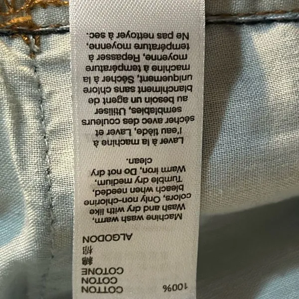 Gap Straight Fit Jeans Dark Wash Waist 28, Inseam 29 inches - Image 14