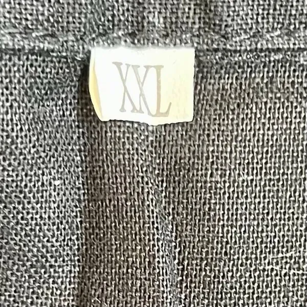 Women’s Black Long Sleeve Button Up Blouse XXL - Image 11
