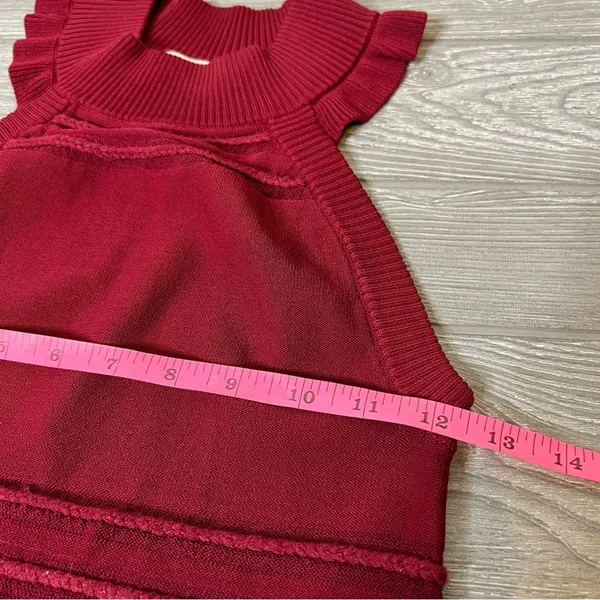 FOR LOVE AND LEMONS‎ Knitz Rivington Bodycon Dress red medium - Image 6