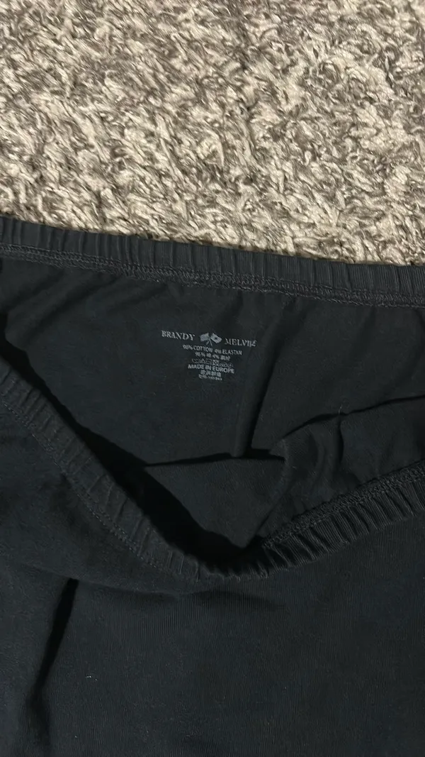 Brandy Melville Skirt Black - Image 2