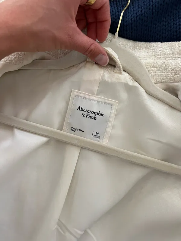 Abercrombie and fitch woven cropped jacket - Image 9