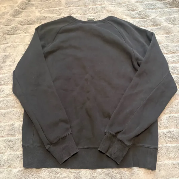 Nike SB Crewneck Sweatshirt Black Embroidered Logo Pullover Small - Image 6
