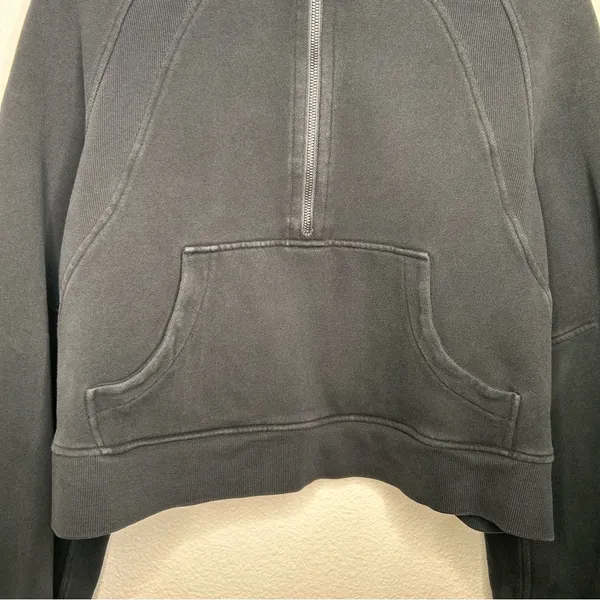 Lululemon Scuba Oversized Funnel Neck Black M/L - Image 5