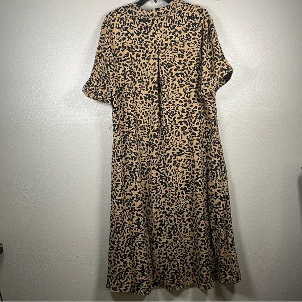 Ava & Viv Leopard print dress SZ 1X - Image 2