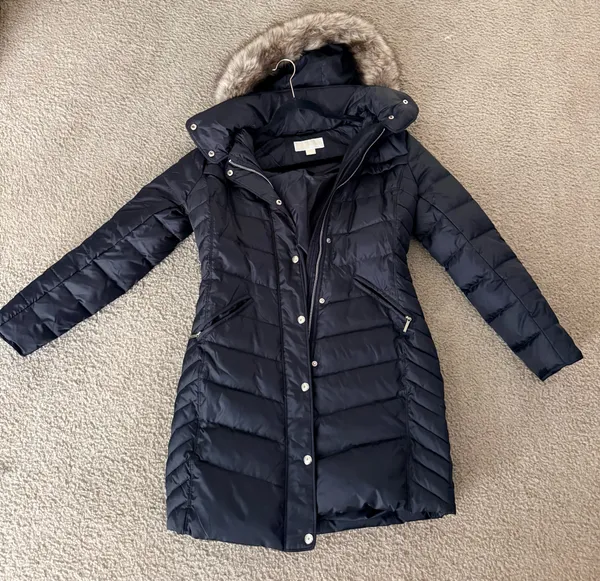Michael Kors Parka Coat Black - Image 3