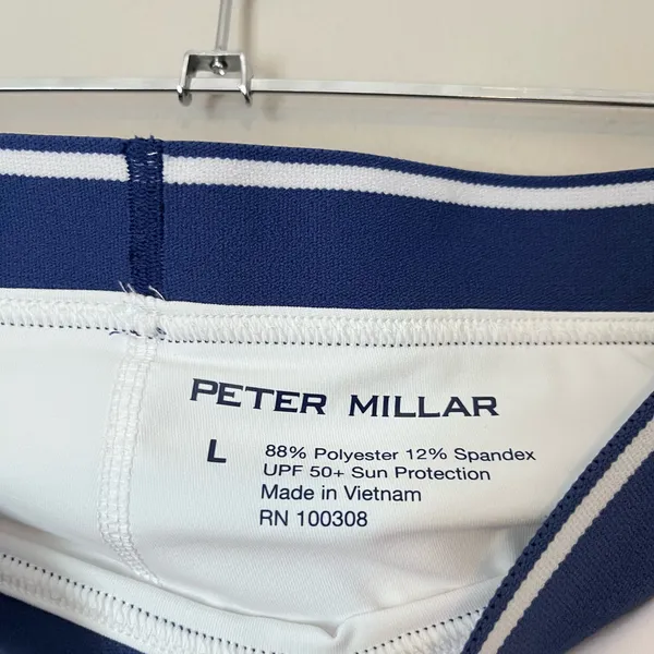 Peter Millar Francoise Court Tennis Golf Pickleball Skort White L - Image 4