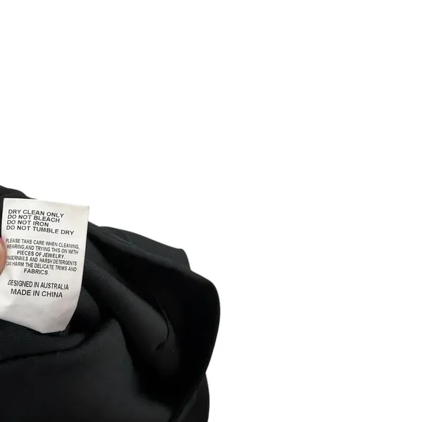 Elliatt Audrina Black Cutout Sheath Cocktail Dress NWT Missing Overlay‎ Small - Image 12