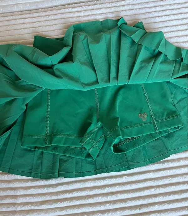 Golden Aritzia Skirt MoveTech Tennis Pro Micro - Image 2