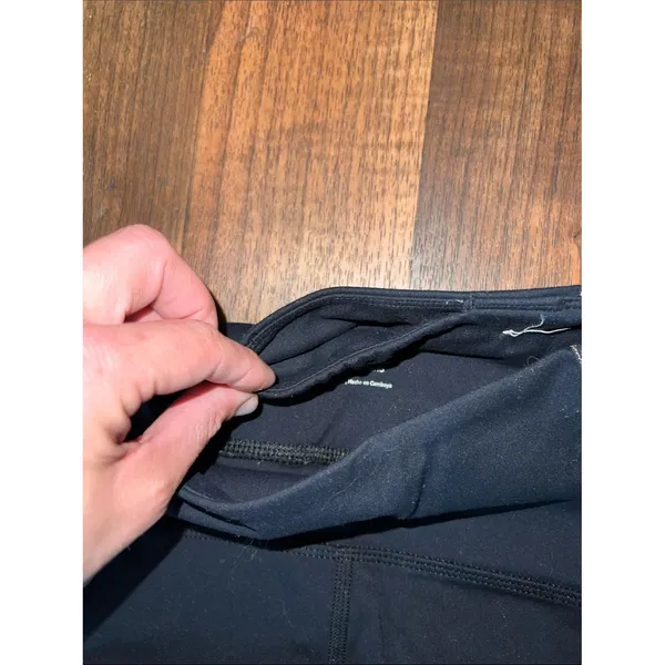 JoyLab Black High-Waist Athletic Leggings with Contrast Stitching - Image 3