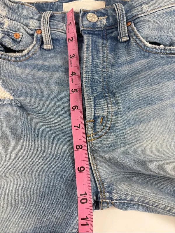 MOTHER The Tomcat Ankle Shred The Confession Jeans‎ 24 Distressed - Image 9