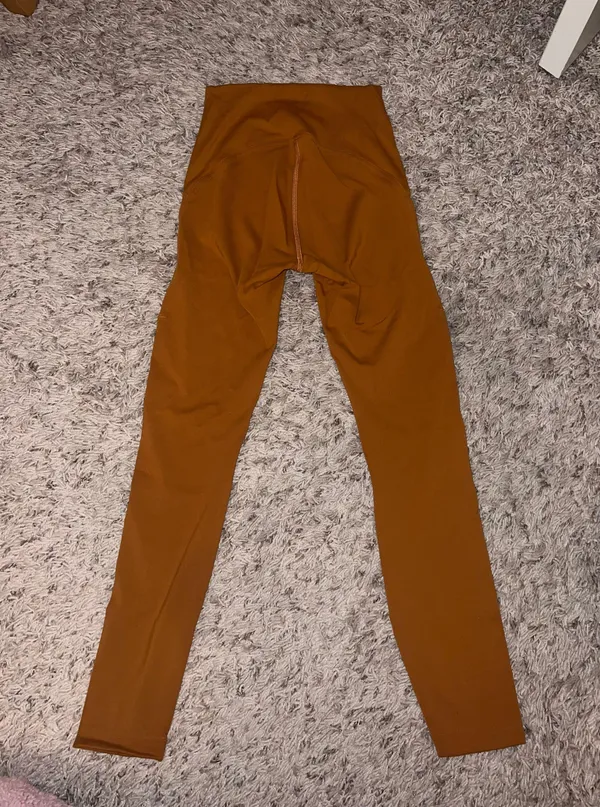 Lululemon Burnt Orange Leggings - Image 2