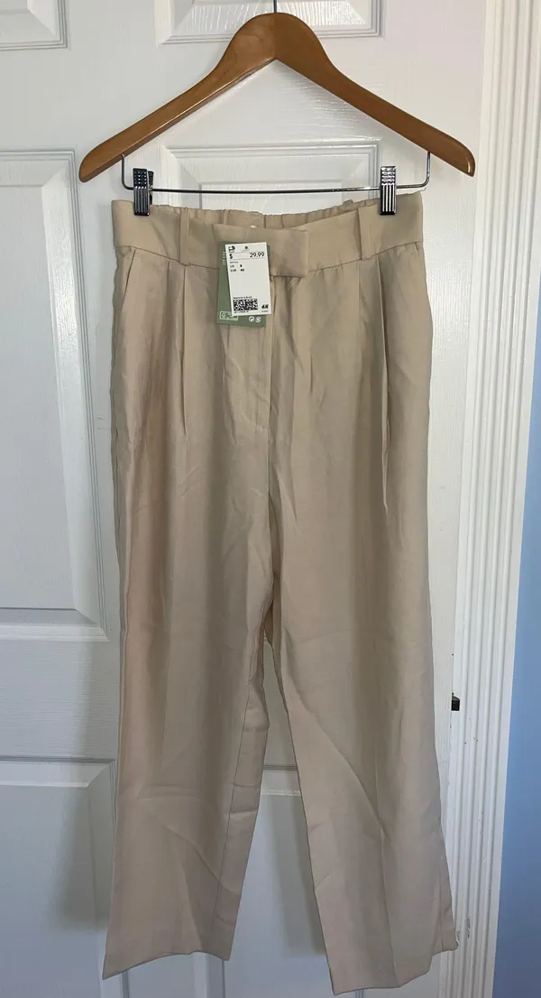 Linen Casual Work Pants - Image 2