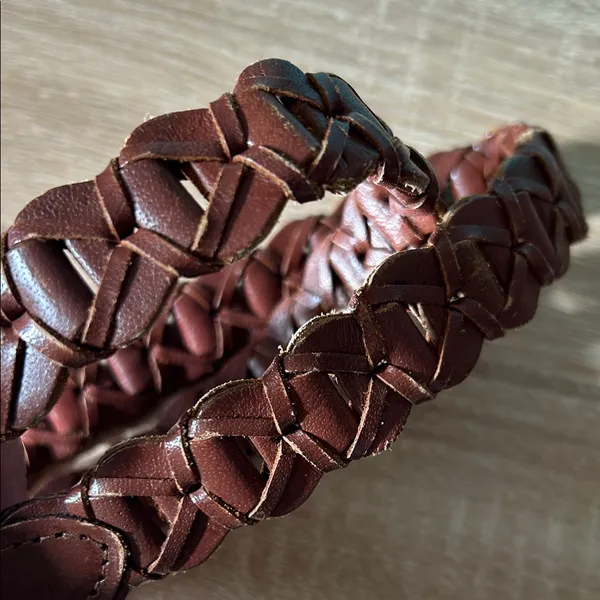 Braided Leather Belt - Image 2