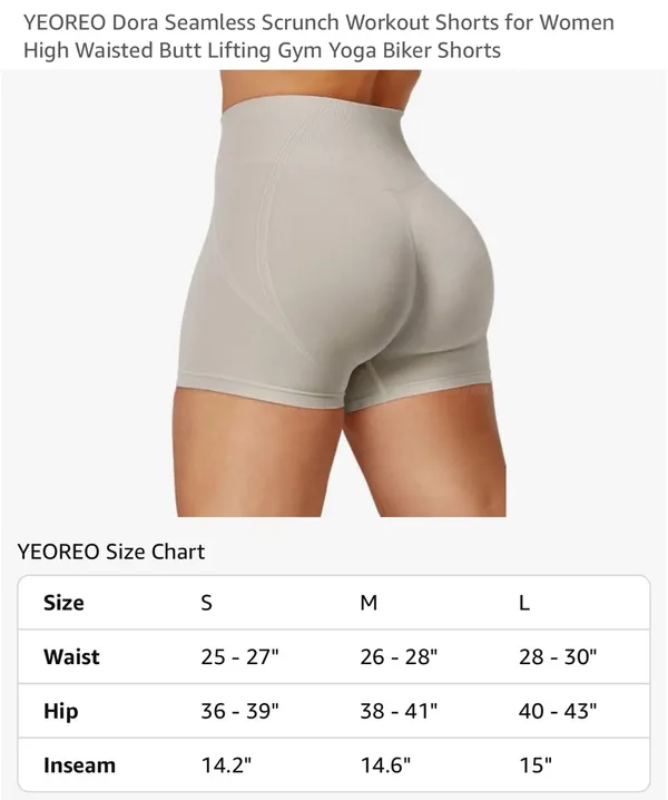 YEOREO Amazon Shorts Gym - Image 3