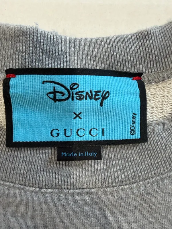 Gucci Disney grey cotton Donald Duck graphic sweatshirt - Image 15