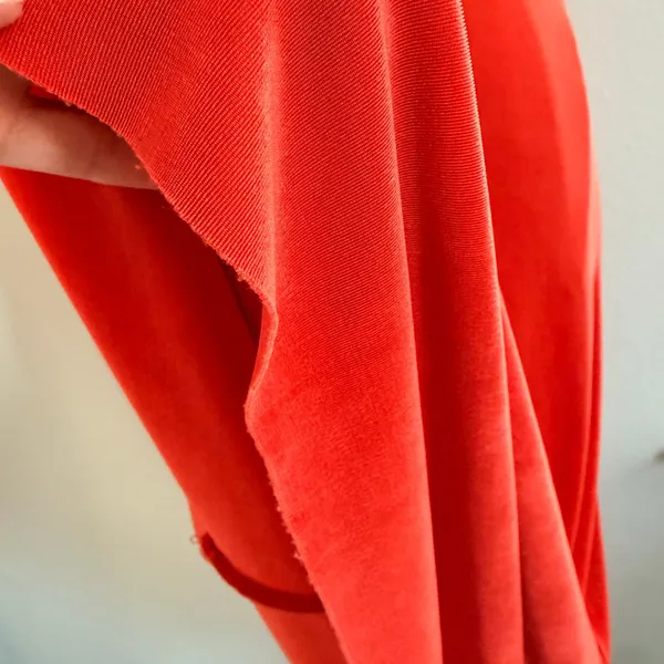 Free People Hypnotized Maxi Dress Womens Small Slinky Red Orange‎ Cutout Ruched - Image 6
