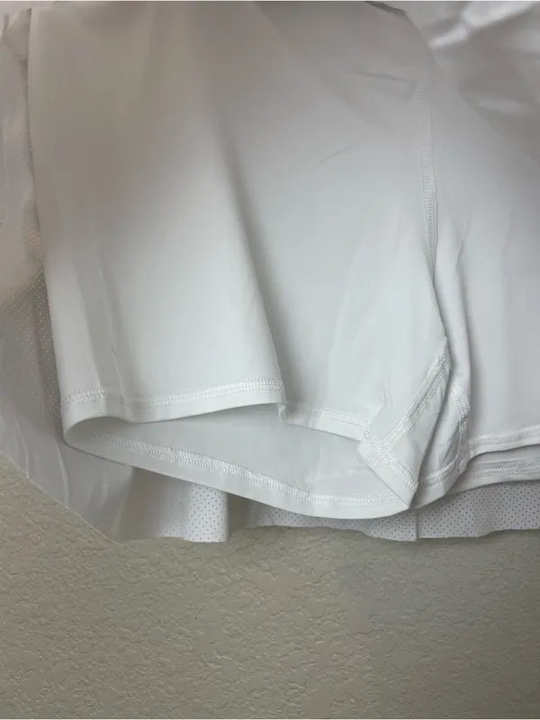Bnwt! Spyder Women's White Performance Skort Size L - Image 7