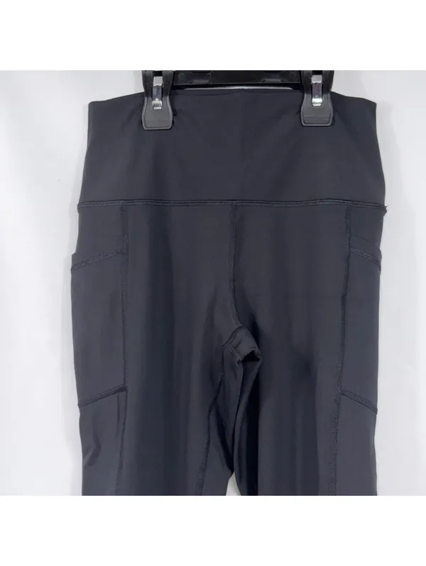 Yogalicious Lux Black Pocket Leggings Size M - Image 2