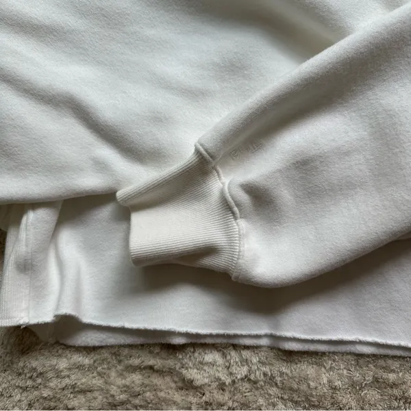 Aritzia TNA Cozy Fleece Boyfriend Cropped Hoodie - Image 8