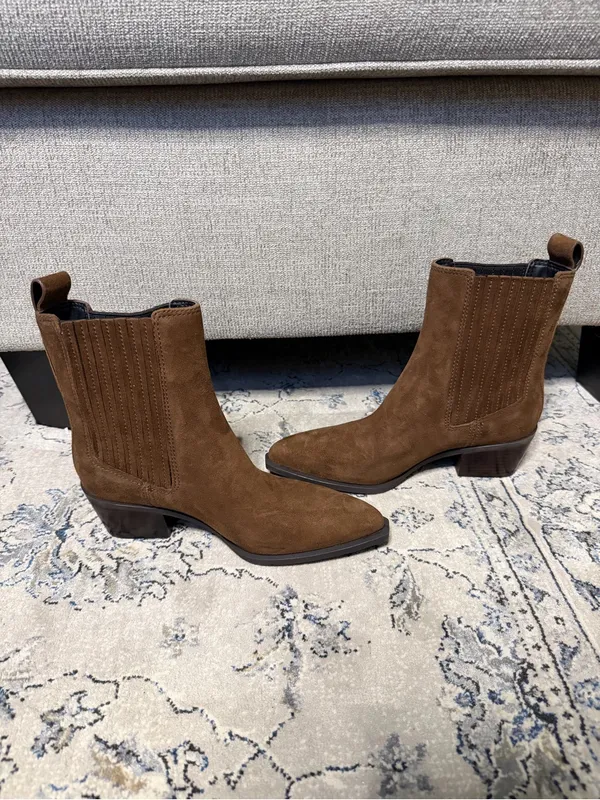 Stuart Weitzman Kai Suede Bootie - Image 4