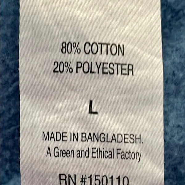 Peloton Blue Dreamblend Pullover Large - Image 5