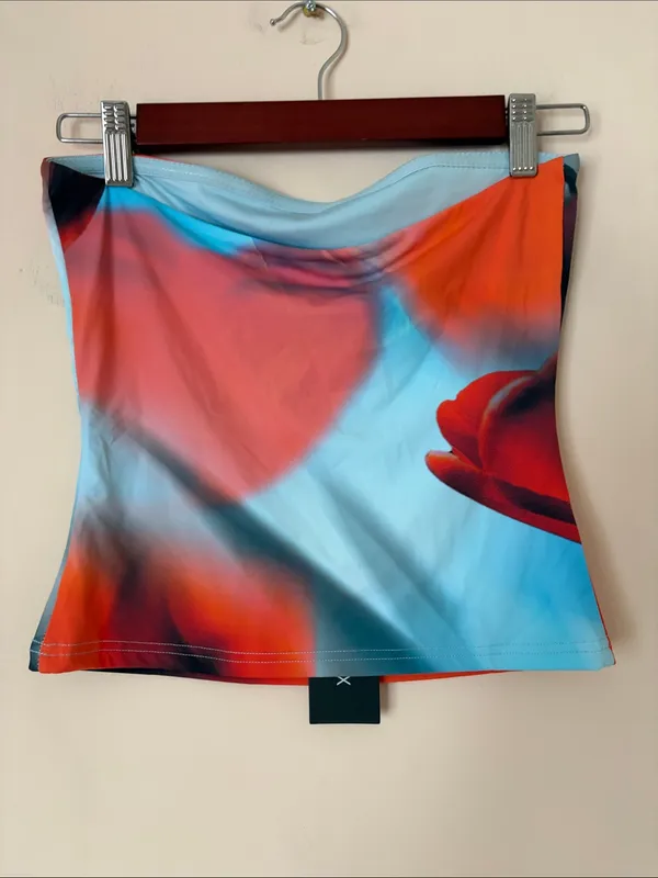 White Fox More For Me tube top imperial sapphire - Image 3