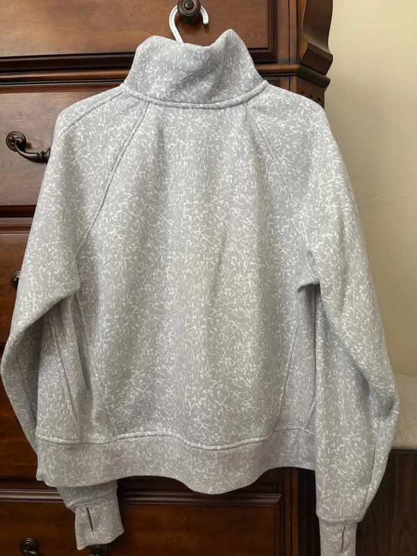TJ Maxx grey half zip sweatshirt  - Image 2