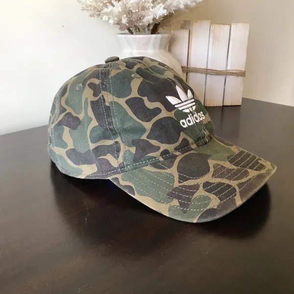 Adidas Originals Forest Camo Relaxed Fit Strapback Hat - Image 5