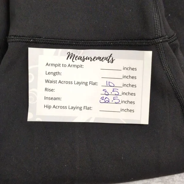 Lululemon Black Groove Nulu High-Waisted Flared Yoga Activewear Pants Size 2 - Image 8