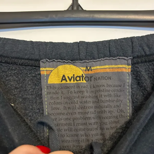 Aviator Nation Sunset Patch Joggers - Image 3