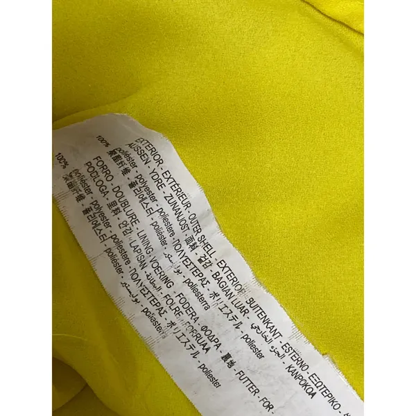 Zara Women's Yellow Sleeveless V-neck Cami Camisole Maxi Tank A-line Dress Sz S - Image 5