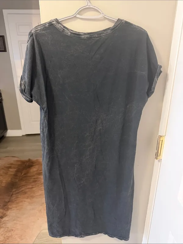 🤠 HRT & LUV Boutique Find | Graphic Tee Midi Dress WALLEN western M - Image 7
