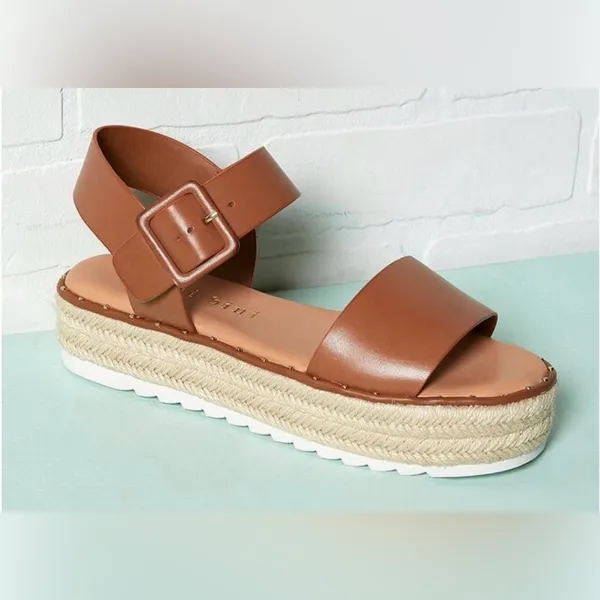 Gianni Bini Womens Keegan Espadrille Platform Sandals‎ in Vacay Tan Size 10 - Image 14