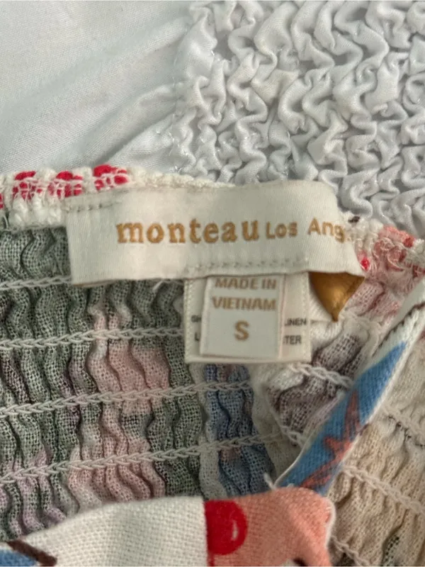 Monteau Printed Mini Dress - Image 4