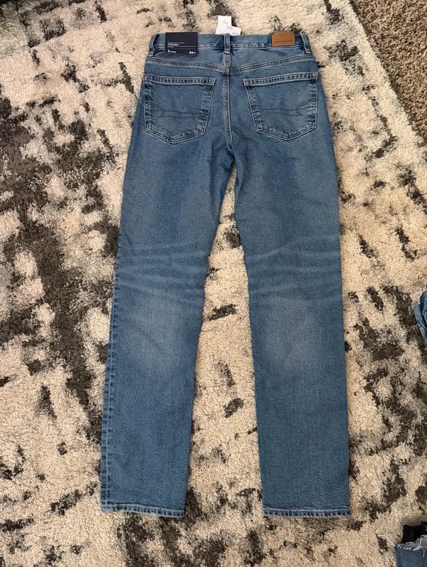 American eagle straight jeans 0 long - Image 2